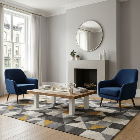 Board Coffee Table – Handcrafted Reclaimed Wood | Scandi Industrial Design
